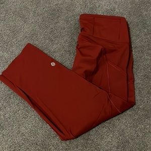 Cropped Lululemon Fast and Free Size 8